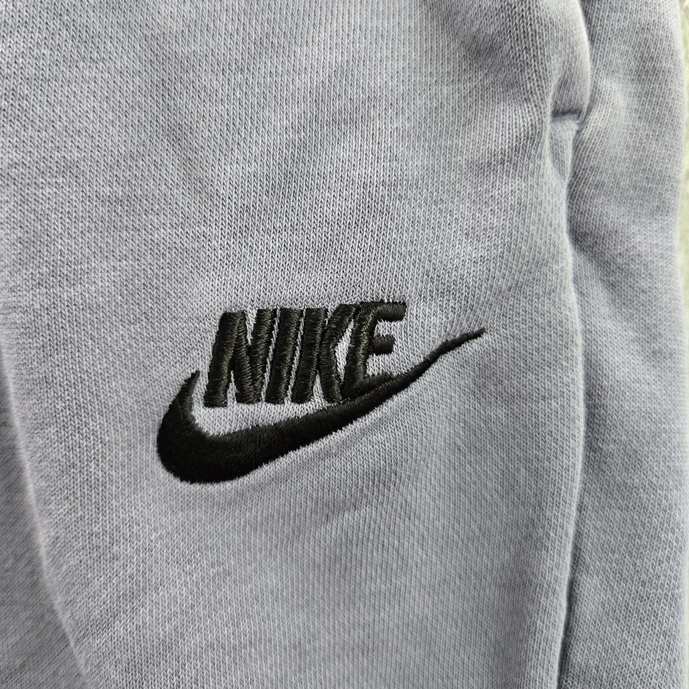 Nike Men Pants XL Blue Swoosh Embroidery Sweatpants BV4095-482 Logo 27